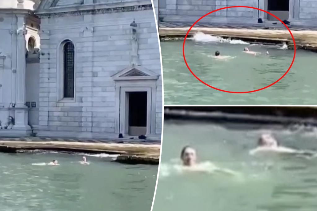 'Embarrassed' tourists swim in Venice cemetery as tensions rise with locals: 'At a loss for words'